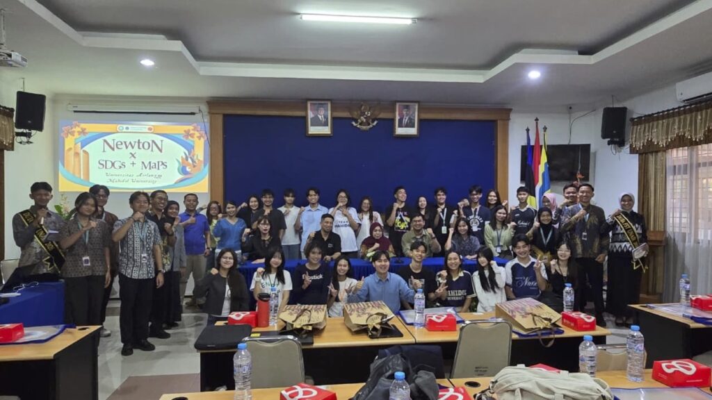 NEWTON 2.0 FST UNAIR bersama Mahidol University pada Opening Ceremony program internasional SDGs